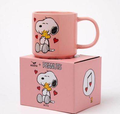 Peanuts Snoopy Tasse: Love Song Porzellan Tasse 330 ML