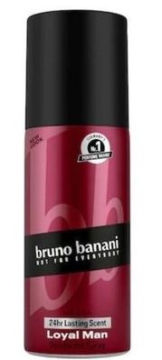 Bruno Banani Herrendeodorant - Loyal Man - 150ml Spruehflasche