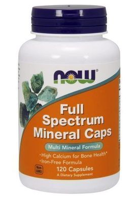 Now Foods, Vollspektrum-Mineralien, 120 Kapseln