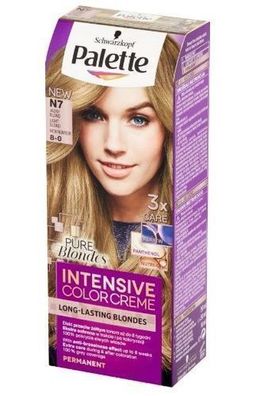 Palette Intensiv Creme Coloration N7 Natuerliche Haarfarbe
