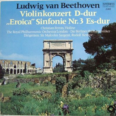 Deutscher Schallplattenclub J 093 - Violinkonzert D-dur / "Eroica" Sinfonie Nr.