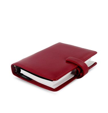 Filofax Personal Organizer Metropol Rot A6 Ringbuch Zeitplaner 23 mm Ringung 026910