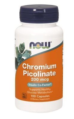 Now Foods, Chrom Picolinat, 100 Kapseln