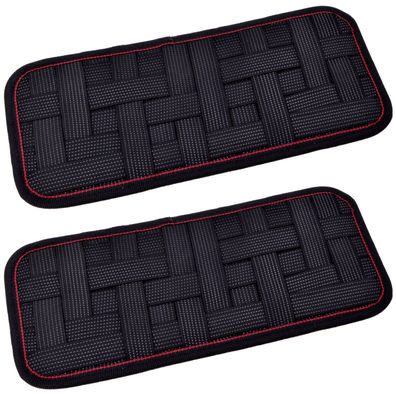 2x Set Sonnenblenden-Tasche Organizer Aufbewahrung Auto Sonnenblende Halter
