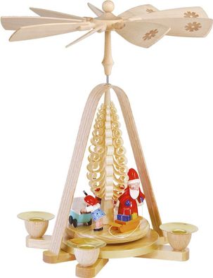 Richard Glaesser Pyramide Weihnachtsbescherung aus Seiffen im Erzgebirge