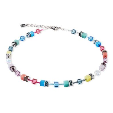 Coeur de Lion Halskette 2838/10-1517 GeoCUBE® Iconic Halskette Festive Multicolor