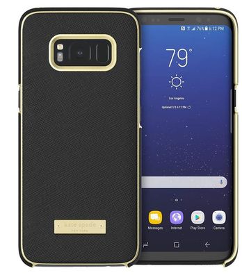 Kate Spade New York Saffiano Hardshell Cover Case Hülle für Samsung Galaxy S8