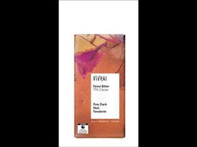 Vivani Feine Bitter Schokolade 71% Cacao 100g