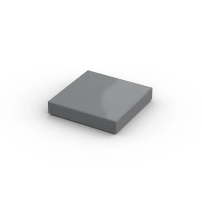 Lego Platte Fliese 2x2 plate tile 3068b dunkelgrau dark bluish gray