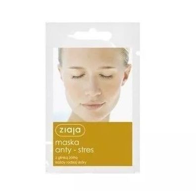 Sanfte Gesichtsmaske mit gelber Tonerde, 7 ml - Ideal fuer jede Hautpflege-Routin