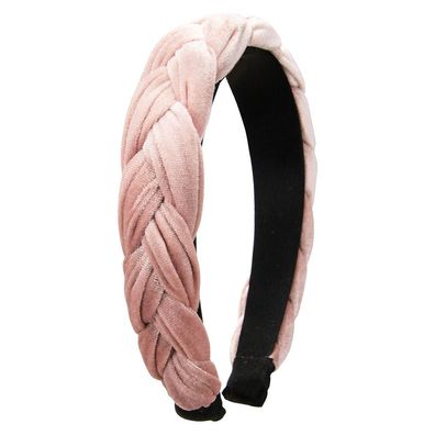 Alpenflüstern Samt-Haarreif rosa