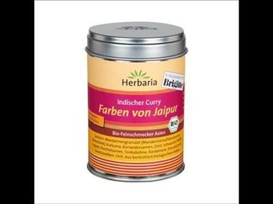 Herbaria 6x Farben von Jaipur bio M-Dose 80g