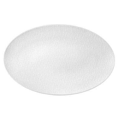 Seltmann Weiden Servierplatte oval 40x26 cm Life Fashion luxury white 001.743928