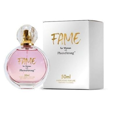 PheroStrong Fame Damenparfuem mit Pheromonen, 50 ml - Luxurioeser Duft fuer unwider