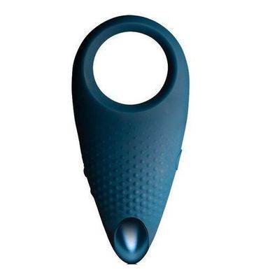 Rocks-Off Empower Eleganter Vibrationsring fuer Maenner, Blau