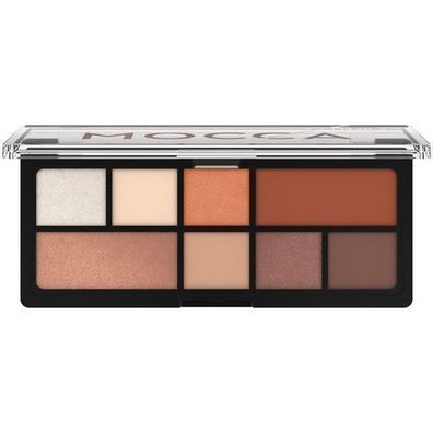 Catrice Lidschattenpalette Hot Mocca, 9 g - Intensive Farbnuancen fuer ausdruckss