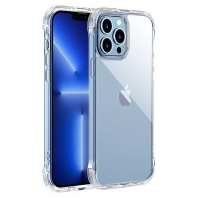 Joyroom Defender Serie Huelle fuer iPhone 13 Pro, transparente Schutzhuelle mit Bef
