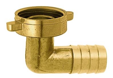 GEKA® Winkelschlauchverschraubung 90° Innengewinde 1/2 Zoll - 13 mm Messing