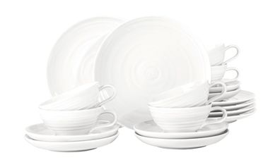 Seltmann Weiden Teeservice 18-teilig klein Terra weiss 001.773421
