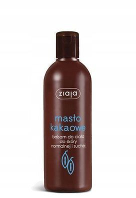 Ziaja Kakaobutter Koerperbalsam, Intensive Feuchtigkeitspflege, 300 ml