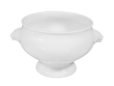 Seltmann Weiden Löwenkopfterrine ohne Deckel 1,00 l Lukullus weiss 001.097009