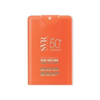 SVR Sonnenschutz Taschenspray Transparent LSF 50 + , 20 ml