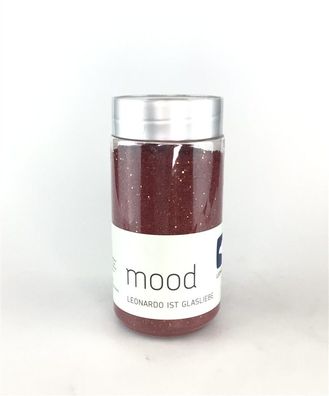 Leonardo Mood Glittersand rot 450g