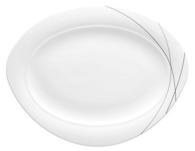 Seltmann Weiden Servierplatte oval 35x27 cm Trio Highline 001.696990
