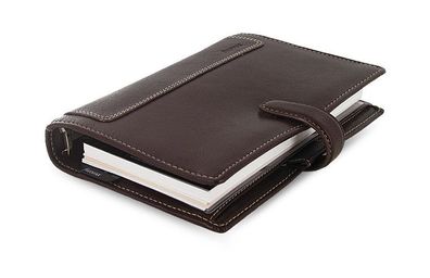 Filofax Personal Planer Holborn Leder Braun Agenda A6 Organizer 23 mm Ringung 025120