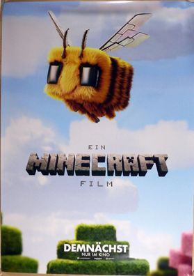 Ein Minecraft Film - Original Kinoplakat A0 - Teasermotiv - Jack Black - Filmposter