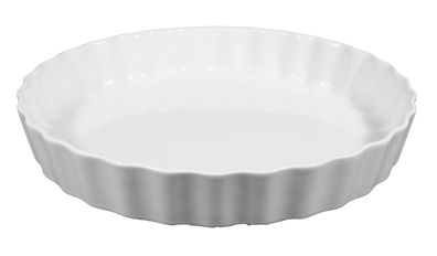 Seltmann Weiden Backform rund 30 cm Lukullus weiss 001.104443