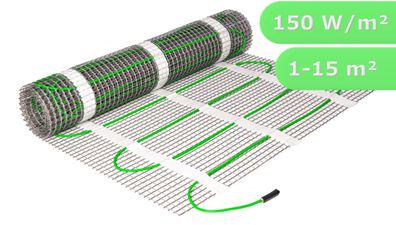 Fußbodenheizung Elektrisch HoWaTech Classic | TWIN Bodenheizung Heizmatte 150 W/m²