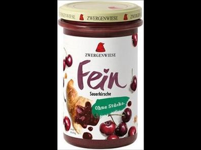 Zwergenwiese 3x Fein Sauerkirsche 280g
