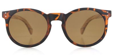 Wave Hawaii Sonnenbrille X-UP, Matte Tortoise PC + brown Wood WH1118