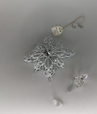 Formano Häng. Eisblume45 Acryl-sil. Glan 608642