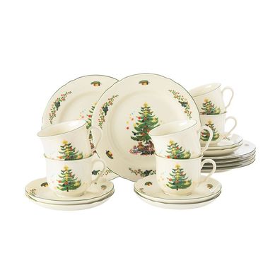 Seltmann Weiden Kaffeeservice 18-teilig Marieluise Weihnachten 001.716497