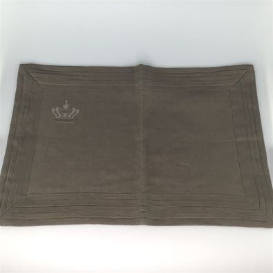 Fink Tischläufer 100% Leinen braun 32x48