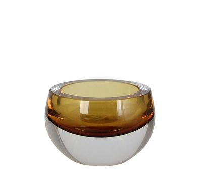 Kaheku Tischlicht Olson amber 9,5 Ø 6,5h
 849001763
