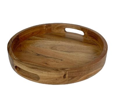 Kaheku Tablett Cortes rund Akazie 45 Ø
 1266002002