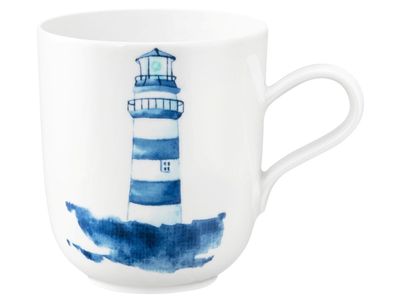 Seltmann Weiden Becher mit Henkel 0,40 l (Liberty) Zusatzsortiment Leuchtturm