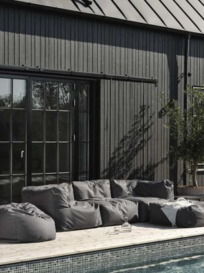 Brafab - Pouf Galloway, Grau