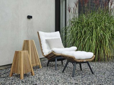 Brafab - Gartensessel Covelo mit Kissen, 65x88x101cm