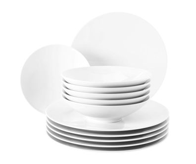 Seltmann Weiden Tafelservice 12-teilig Life Life weiss 001.737479