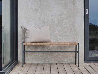 Brafab - Gartenbank DK 106 cm, Anthrazit