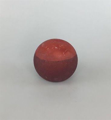 Formano Kugelkerze Rustika rund rot 7cm