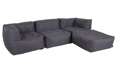 Brafab - Gartenpouf Galloway Center, Grau
