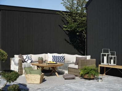 Brafab - Windlicht Belfort aus Aluminium Big, Beige
