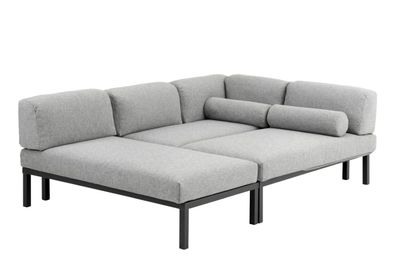 Brafab - Gartenecksofa Gonesse mit Kissen
