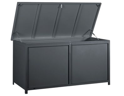 Brafab - Gartentruhe Hide 177x85 cm, Anthrazit