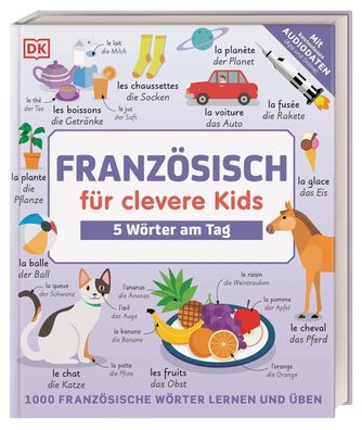 Französisch für clevere Kids - 5 Wörter am Tag | DK Verlag - Kids | Buch | 2023